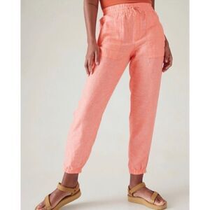 Athleta Retreat Linen Jogger Size 6 / NWT